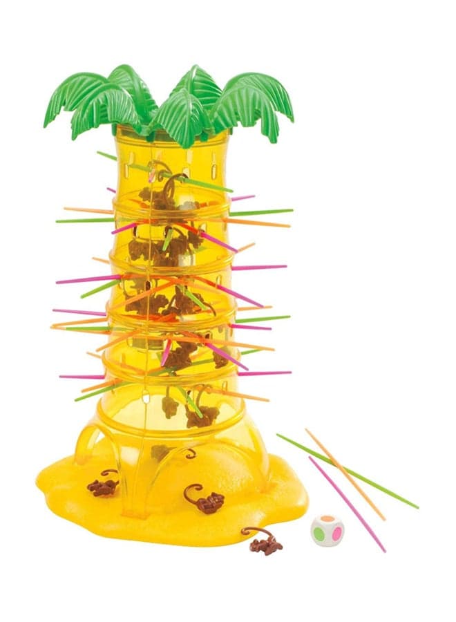 64-Piece Tumbling Monkey Board Game Set