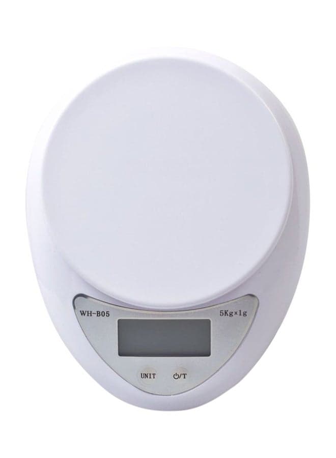 Digital Kitchen Scale White