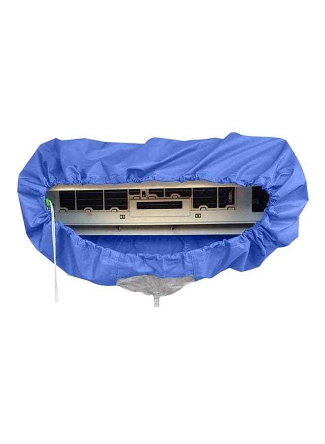 Air Conditioner Cleaning Cover Blue 3.9x2.4x1.6inch