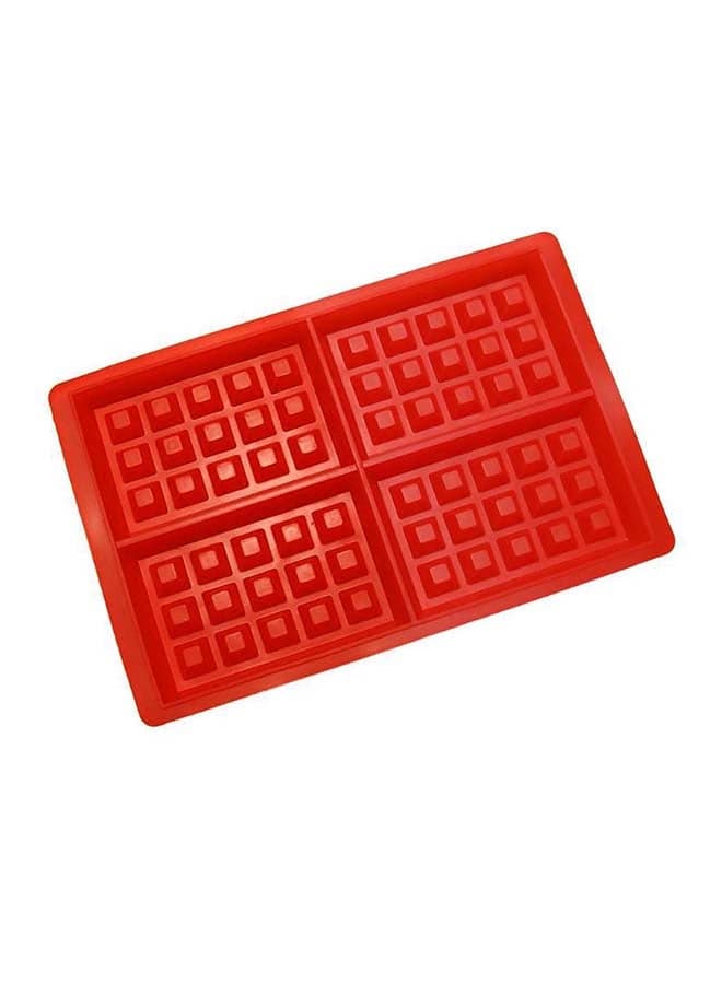 Waffle Design Mould Multicolour 2x18x28cm