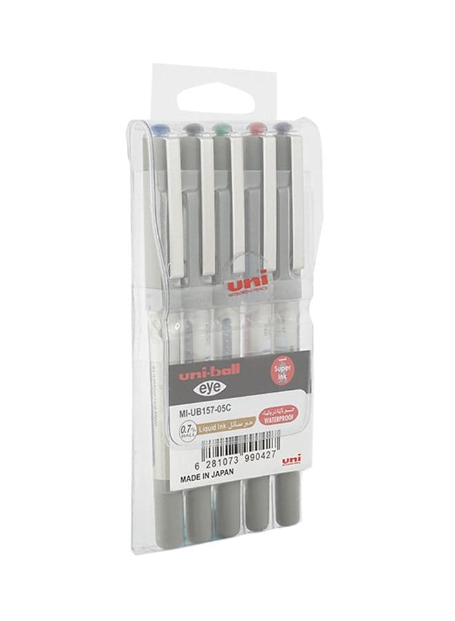5-Piece Eye Micro Roller Pens