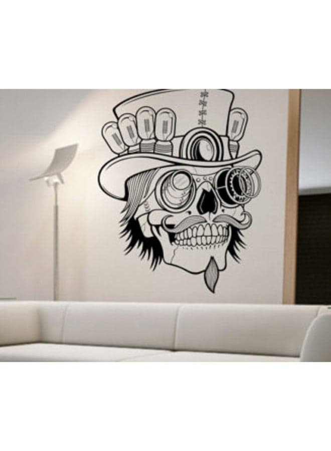 Robotic PVC Wall Sticker Black/Grey 60x80cm