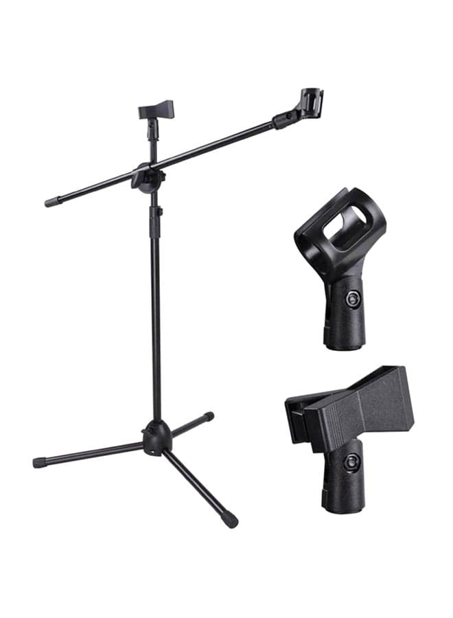 Double-headed Adjustable Microphone Holder Stand