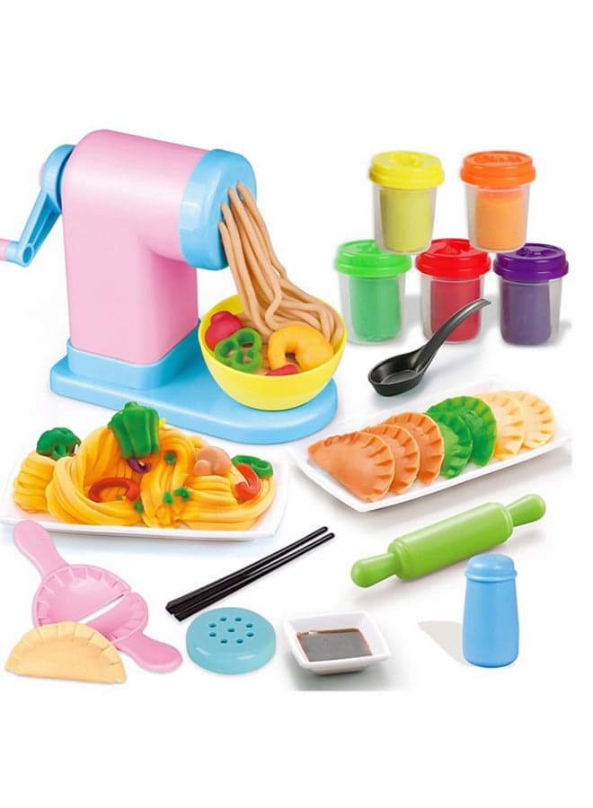 Factory 3D Color Clay Plastic Clay Noodle Machine Mold Tool Set Children's Puzzle Diy Play Home Toy