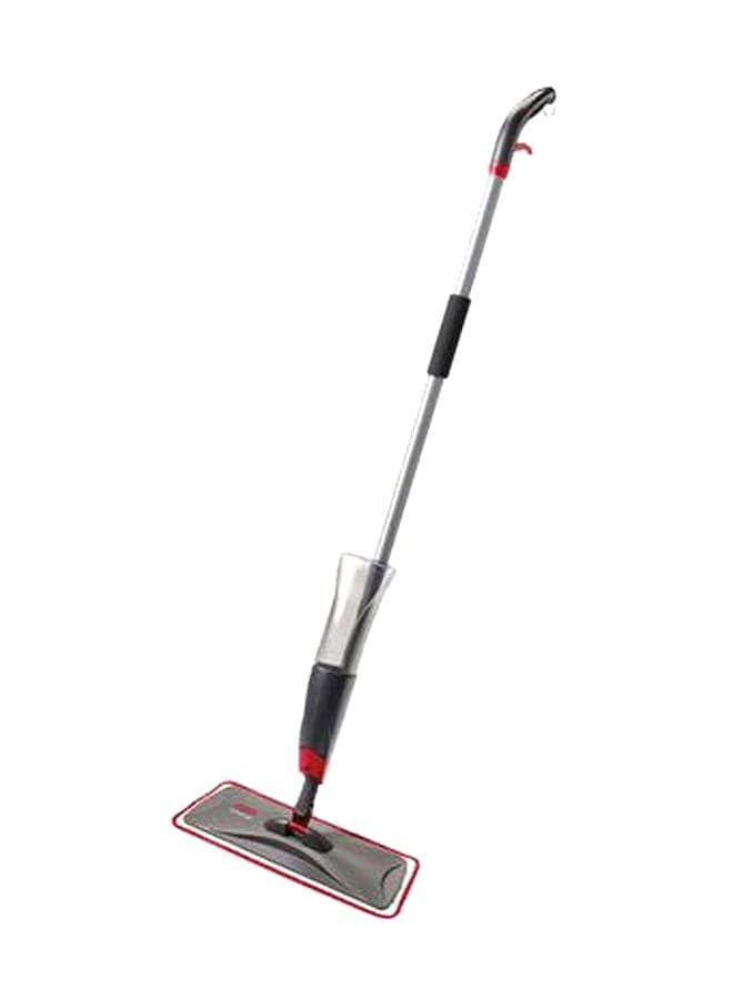 Microfiber Spray Cleaning Mop Grey/Red