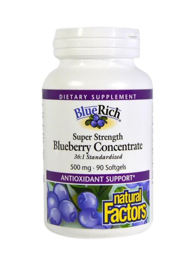 Super Strength Blueberry Concentrate-90 Softgels