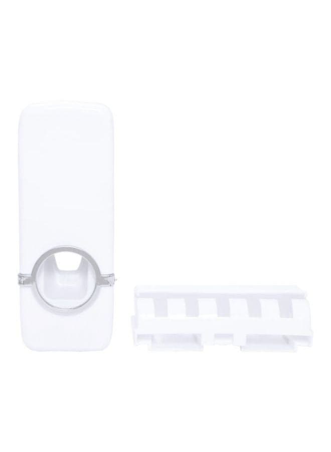 Toothpaste Dispenser White