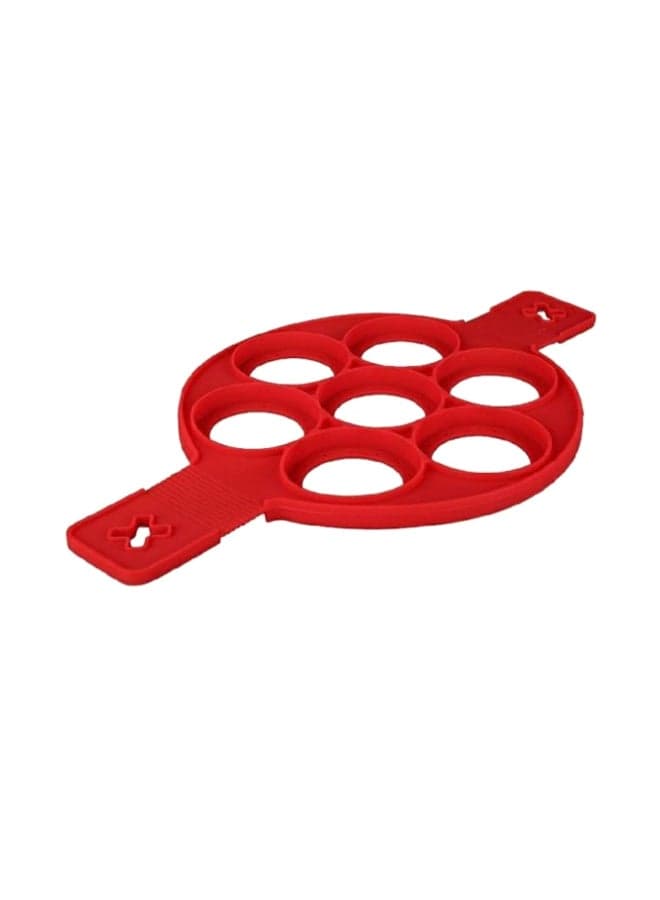 Silicone Pancake Mould Red