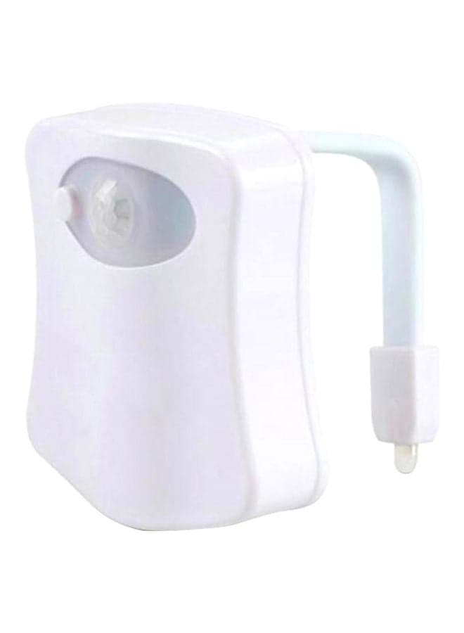 Motion Sensor Toilet Seat LED White 6.8x6.7x1.7cm