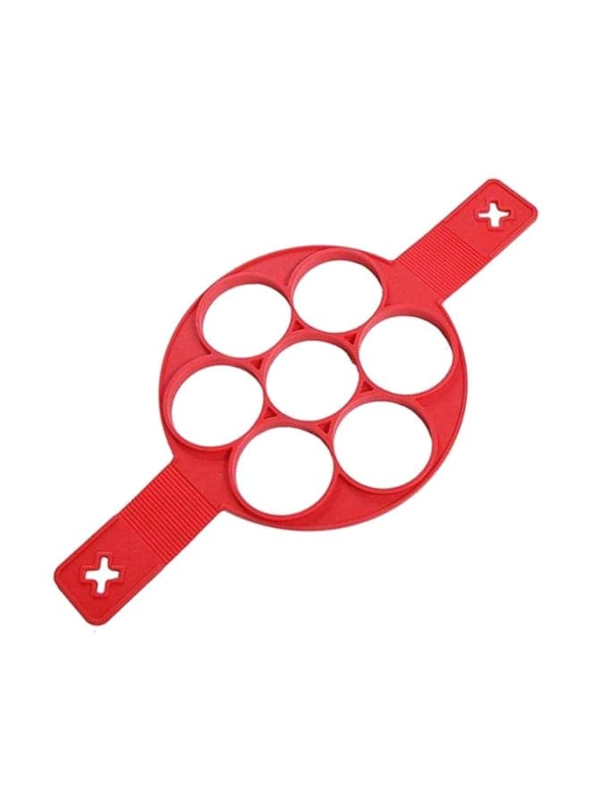 Multipurpose Silicone Pancake Mould Red