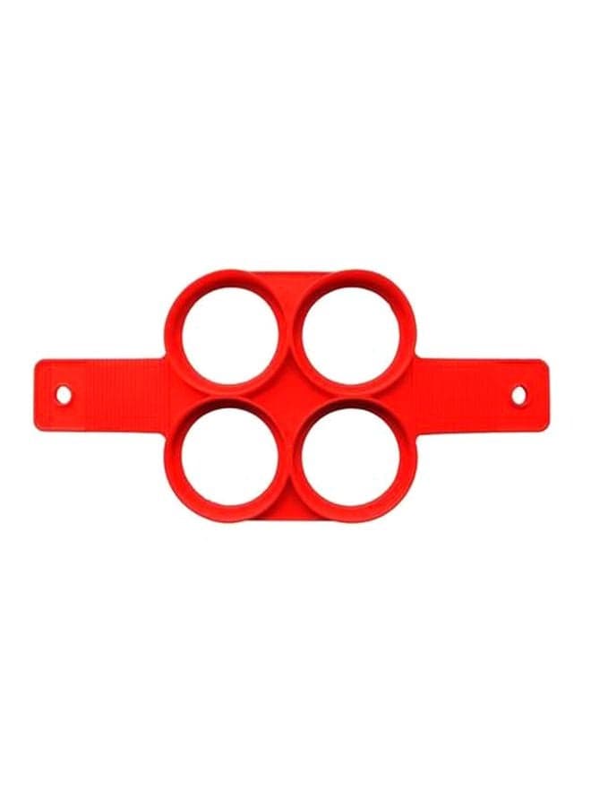 Round Shape Pancakes Maker Red