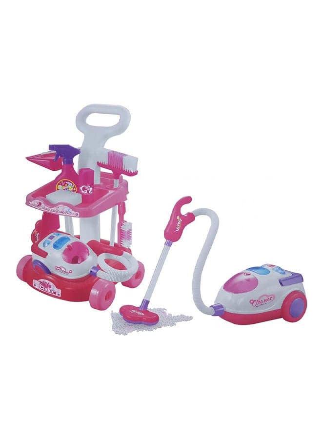 Girls Cleaning Vacuum Cleaner Fun Role Early Education Learning Development Set