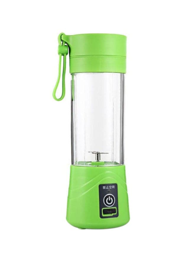 Electric Portable Mini USB Blender 380ml 380 ml 784 Green/Clear