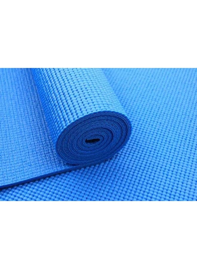 Tasheng Sports Yoga Mat PVC 6mm Blue