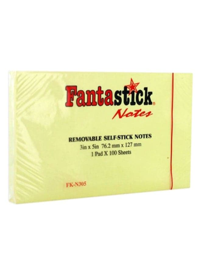 12-Piece Stick Notes Set Yellow
