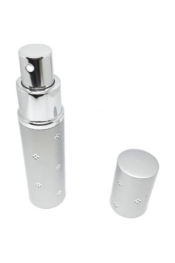 Perfume Atomizer Refillable Bottle Silver