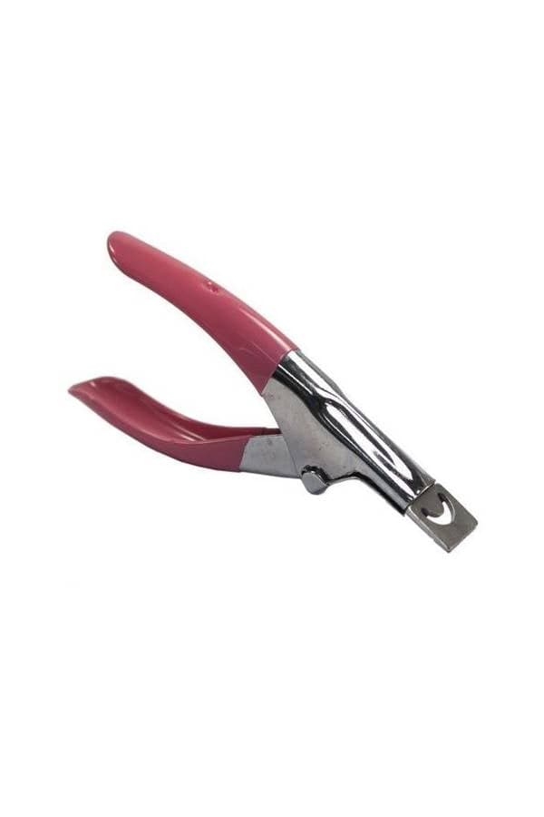 Acrylic Nail Clipper Pink/Silver
