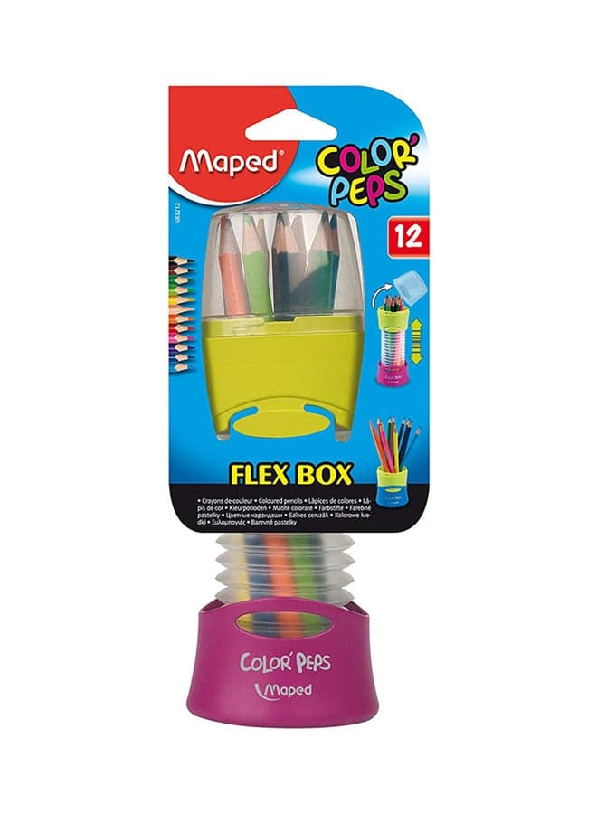 12-Piece Color Peps Set Multicolour