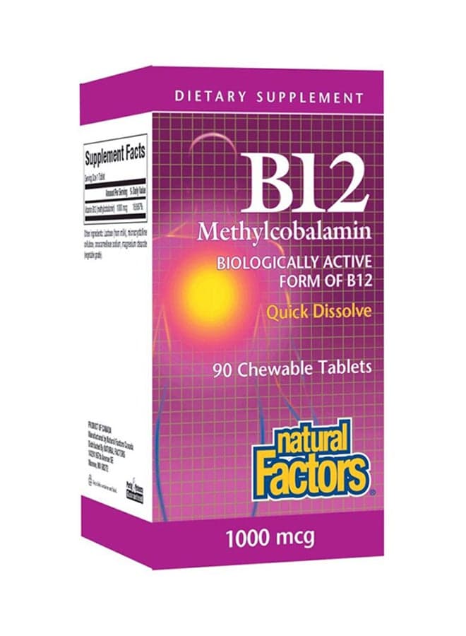 Nf B12 Methylcobalamin 1000Mcg Sg 90S