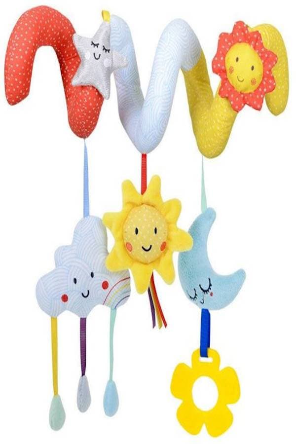 Stars Moons Clouds Sun Beds Ring Bells Hanging Plush Toy