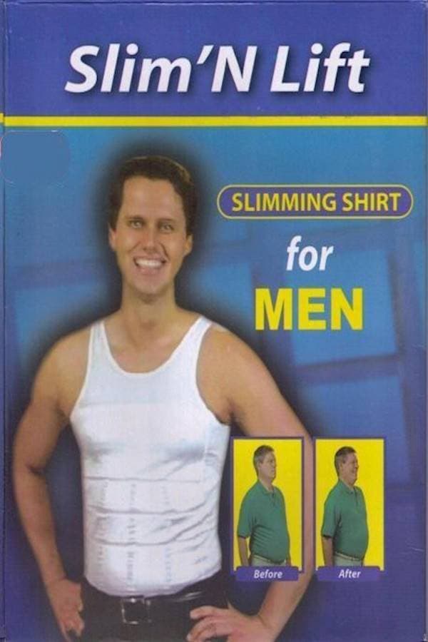 Slim 'N Lift Slimming Shirt For Men Xxxl Size