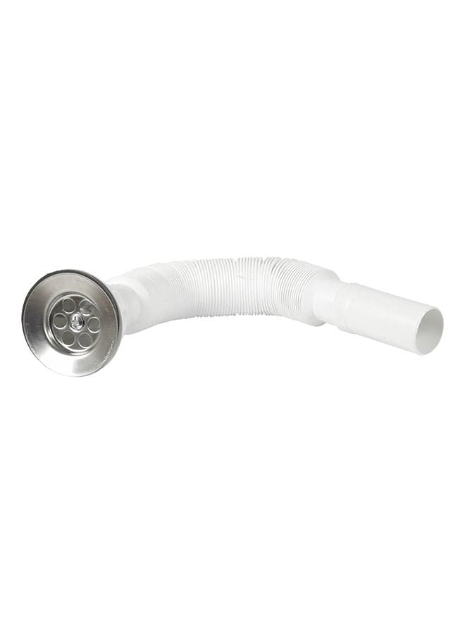 Flexible Sink Pipe White 1.1/4inch