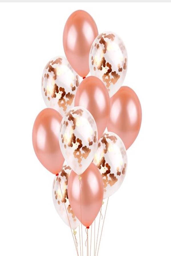 10-Piece Birthday Decoration Balloon 12inch