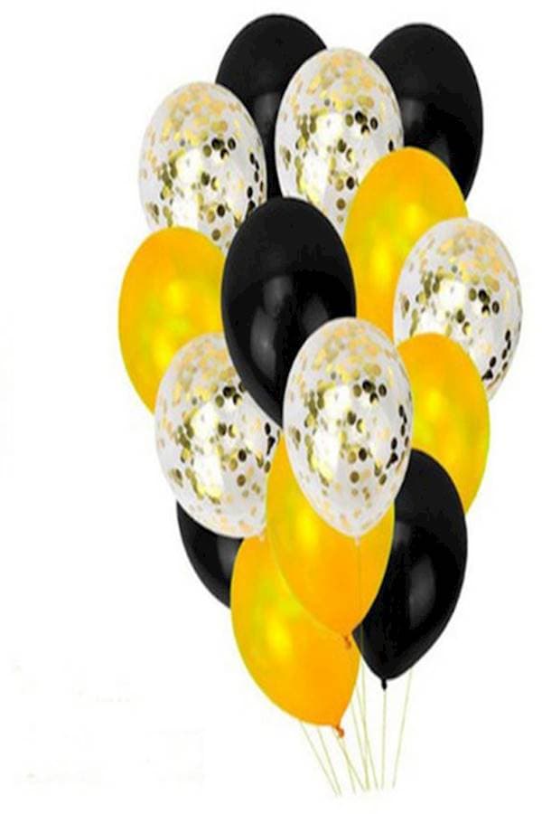 15Piece/Set Multi Color Foil Balloon Party Supplies Banner Paper Tassel Garland For Happy Birthday Party Decoration Kids Baby Party Supplies Air Wedding Decoration Helium Balloons