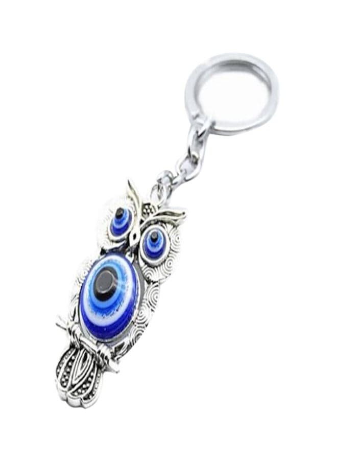 Glaze Owl Eyes Keychain