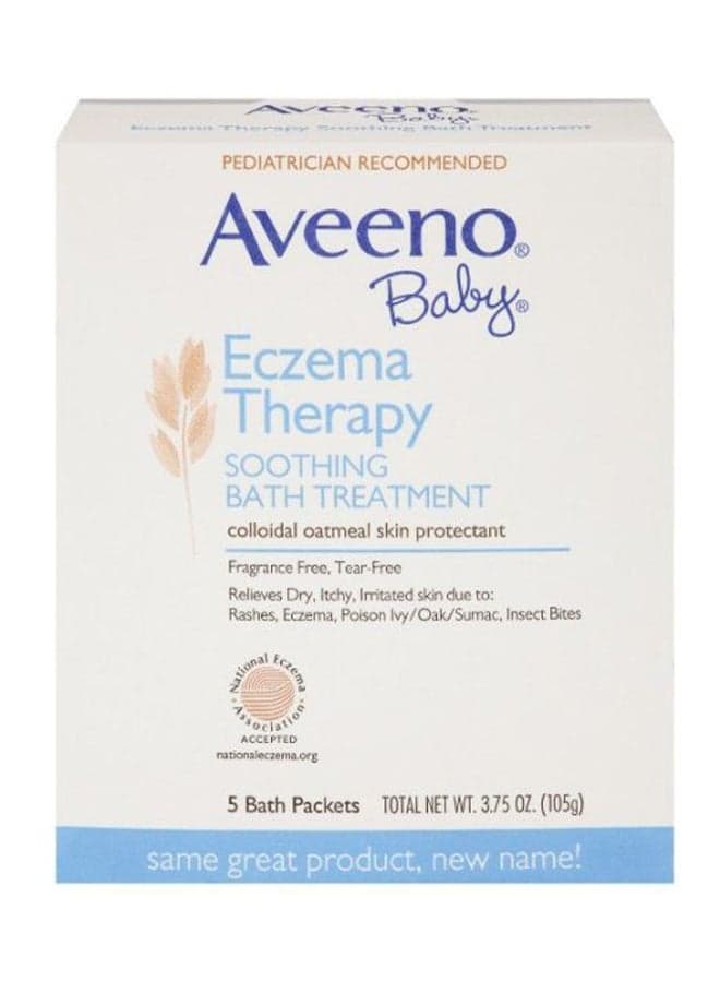 5-Packs Eczema Therapy Soothing Baby Bath Treatment
