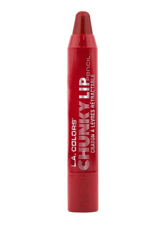 Chunky Lip Pencil Deep Red