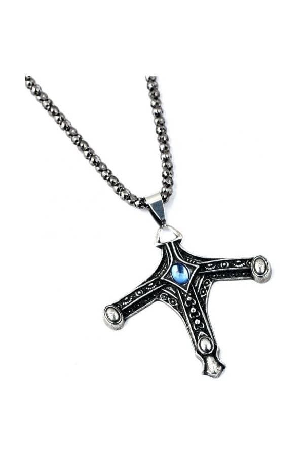 Bloodborne Sword Hunter Badge Pendant Necklace Multi Color