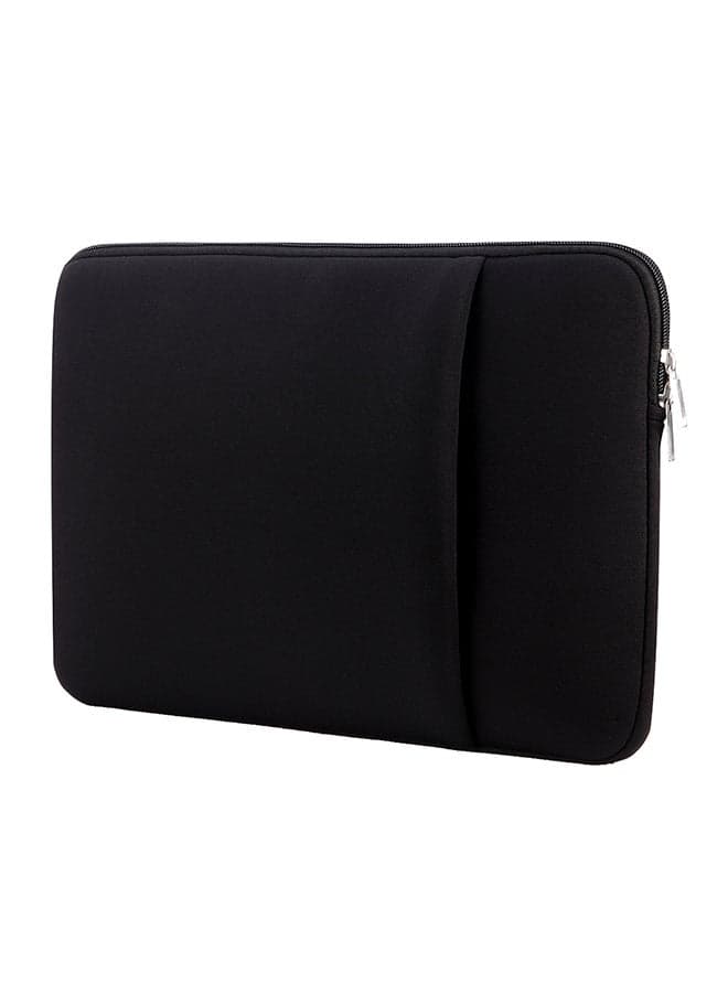 Zipper Pouch Case Cover For MacBook Air Pro Notebook Black