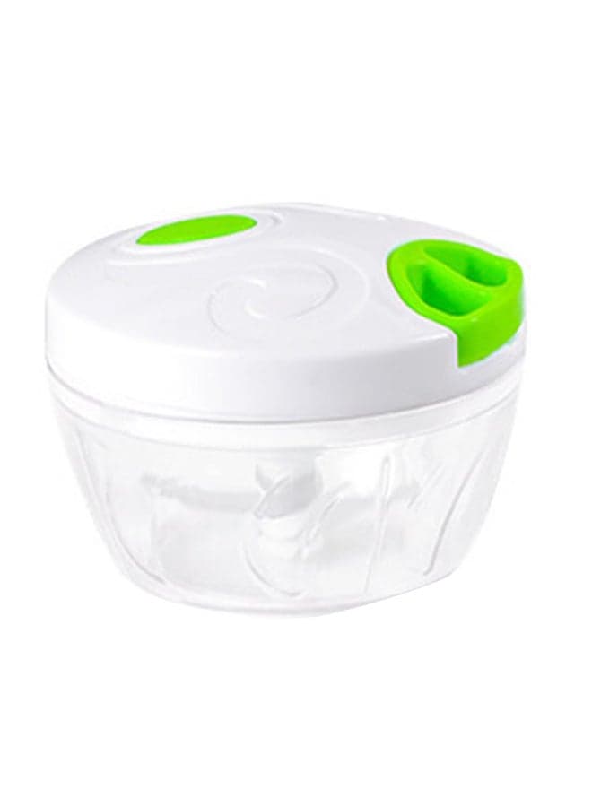 Manual Vegetable Chopper Multicolor 13x13x10cm