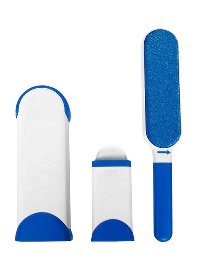 Reusable Fur And Lint Remover Kit Blue & White 32.5*7.4*5cm