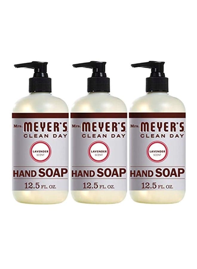 3-Piece Clean Day Hand Soap - Lavender