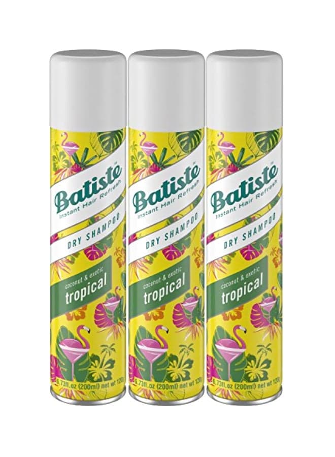 3-Piece Instant Hair Refresh Dry Shampoo Clear