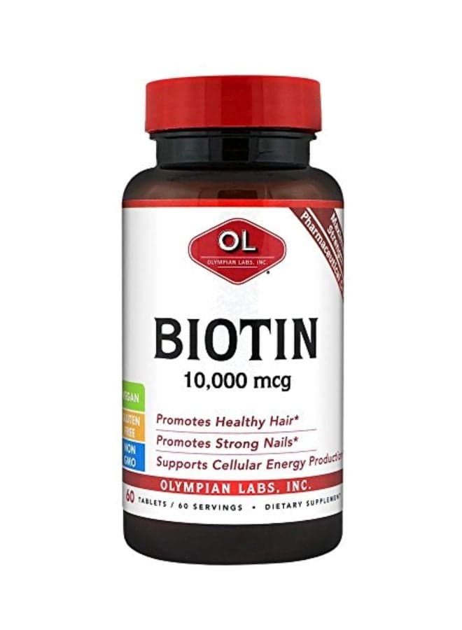 Biotin - 60 Tablets