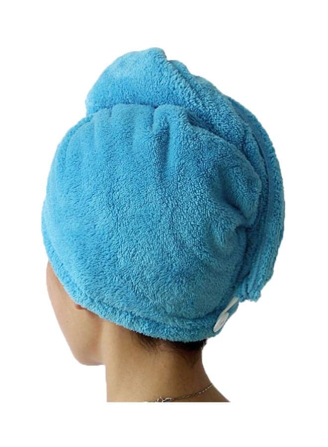 Microfiber Bath Towel Blue 62x25.5cm