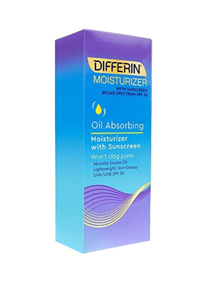 Oil Absorbing Moisturizer With Sunscreen