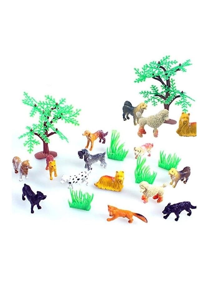 12-Piece Mini Farm Animal Figure