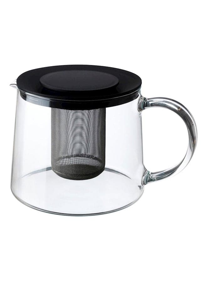 Teapot With Infuser White