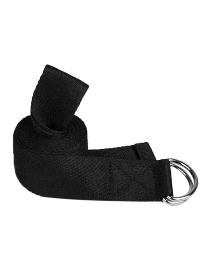 Yoga Strap Belt With Metal D-Ring Buckle