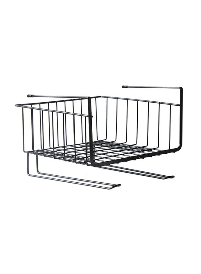 Muti-Functional Office And Kitchen Storage Shelf Black