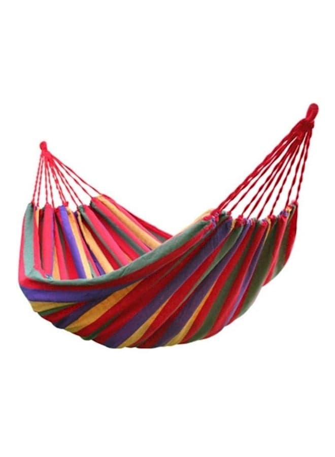 Camping Hammock With Storage Bag Multicolour 200x80cm