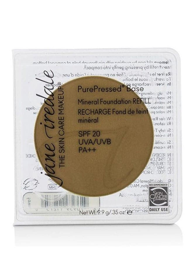 PurePressed Base Mineral Foundation Refill Green