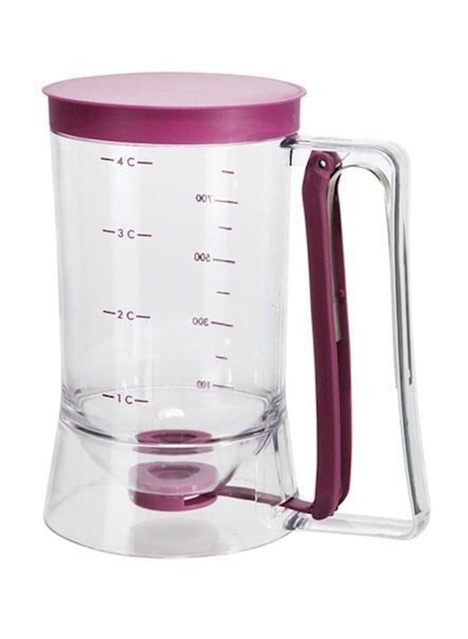 Batter Dispenser Clear/Red