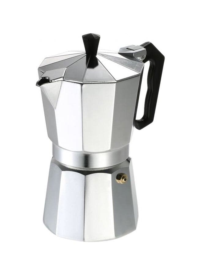Electric Espresso Coffee Maker Silver/Black