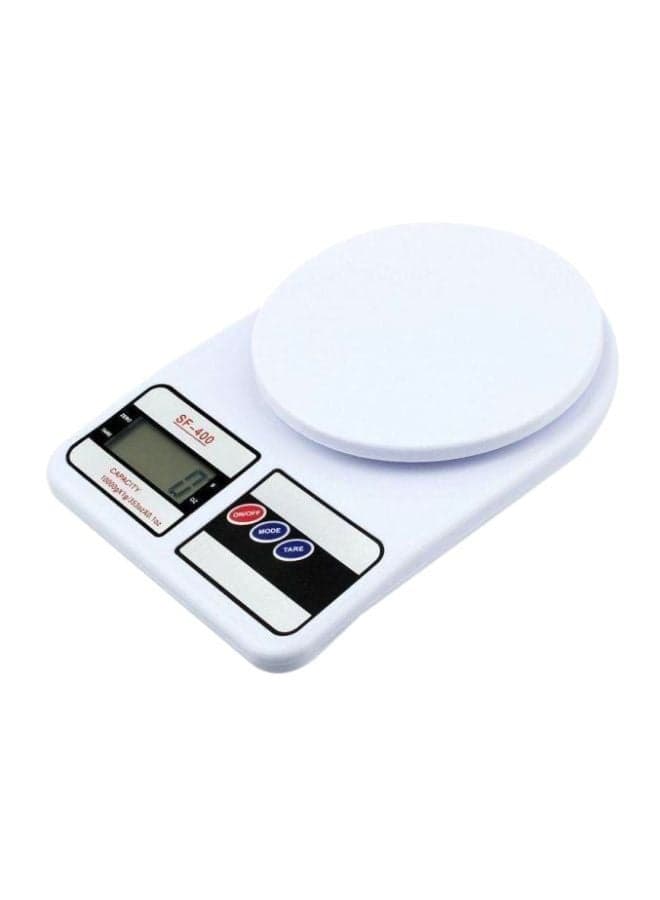 Electronic Digital Kitchen Scale White/Black/Red