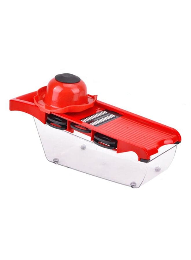 Vegetable Slicer Shaper Cutter Red